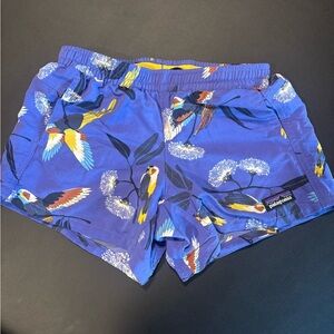 Patagonia Blue Floral Shorts
